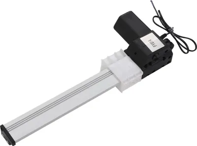 Obrázok produktu pre Fy014 Mini elektrický lineárny pohon, motor 24 V, zdvih 249 mm, sila 4000 N, rýchlosť 4 mm/s, lineárny pohon