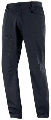 Obrázok produktu pre Salomon Wayfarer Warm Regular – pánske dlhé nohavice, čierna farba