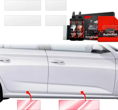 Immagine prodotto di Pellicola protettiva 4 in 1 Grizz Protector per minigonne - Skoda Kamiq (2024-2025)