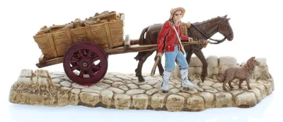 Trägerfigur, mehrfarbig, 6 cm, Weihnachtsdeko