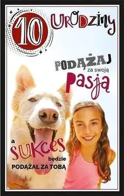 Zdjęcie produktu dla Kartka okolicznościowa Urodziny 10 U96 - AbCard