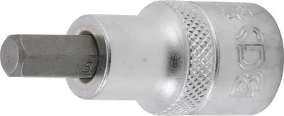 Image de BGS Embout Longueur 55 mm Entraînement Carré intérieur 12,5 mm (1/2") Hexagone intérieur 5/16" - 2735