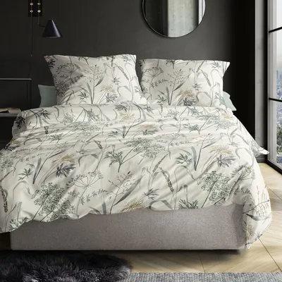 Produktbild von Irisette Edel-Feinbiber Bettwäsche Meran natur 8425 155x220 cm + 80x80 cm