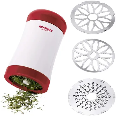 Obrázok produktu pre Mlynček na bylinky Westmark biely/červený