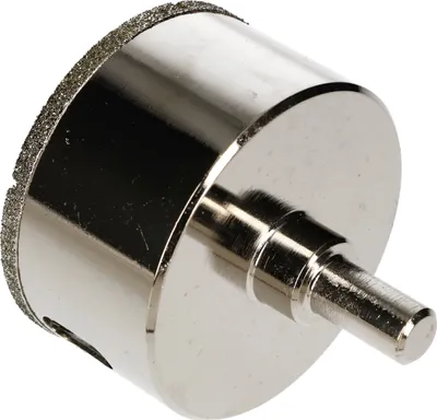 Produktbild von KOTARBAU® Diamantbohrer 65 mm für Bohrmaschine Glasbohrer Fliesenbohrer Bohrkrone für Glas Fliesen Keramik Marmor Porzellan Granit Bohrer