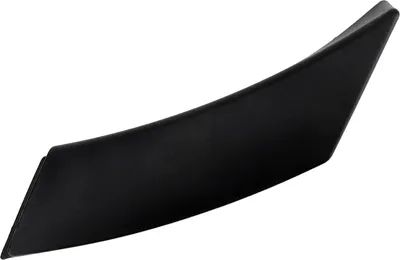 Image de Habillage de pare-chocs avant, protection contre les chocs latéraux, casquette de pare-chocs côté passager 51113401930 Noir pour voiture
