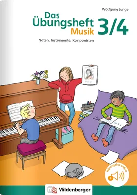 Produktbild von Das Übungsheft Musik 3/4