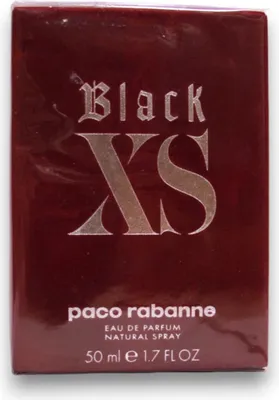 Zdjęcie produktu dla Rabanne Black XS For Her, Kobiety, 50 ml, Butelka jednorazowa, Żurawina, Tamaryndowiec, Spray