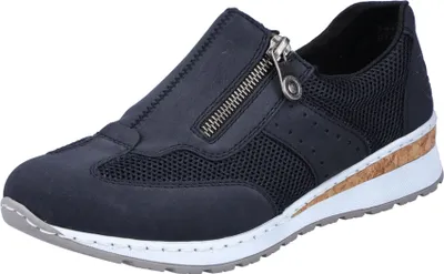 Image de Mocassins de rue Rieker (Trott) t.b.45 mm en bleu, taille 39