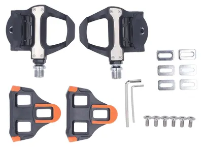 Image de Pédales de Vélo AÉRODYNAMIQUES à Clip - Pédales de Vélo - Système Shimano SPD - Léger
