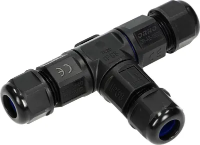 Produktbild von Kabelverbinder Wasserdicht T-Stück IP68 Kabelverschraubung 3x4mm²