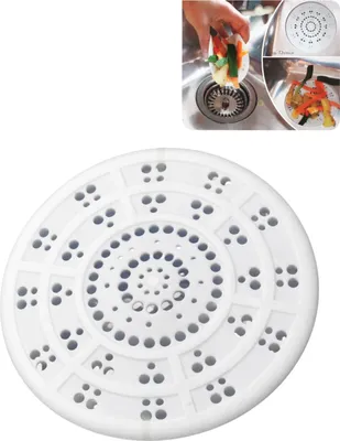 Produktbild von Abflußsieb Silikon, Abflusssieb, Abfluß-Sieb Ø 118 mm Ablaufsieb Haarsieb Abfluss Abfluß Sieb