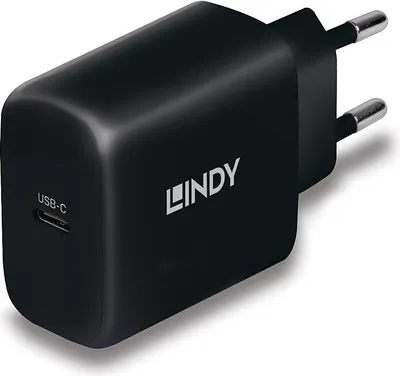Produktbild von Ladegerät 65 Watt USB-C GaN Charger (schwarz, 1x USB-C PD 3.0, GaN, PPS)