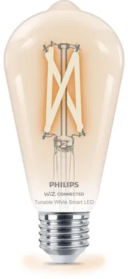 Immagine prodotto di Philips LED Filament Transparent ST64 E27 Lampada LED, Farbe:Transparent