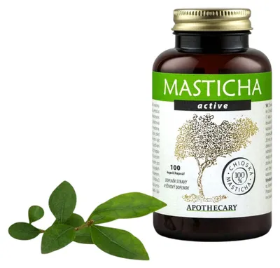Obrázek produktu pro Masticha Active kapsle na trávení – 100 kapslí