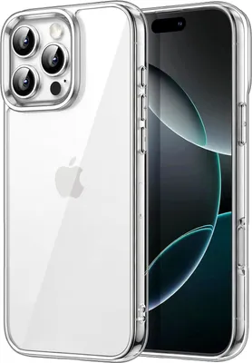 Produktbild von Hülle für iPhone 16 Pro Max 6,9 Zoll,Nie Vergilbung Stoßfest,Kratzfeste Schutzhülle Transparent Case Dünne Handyhülle -Durchsichtig