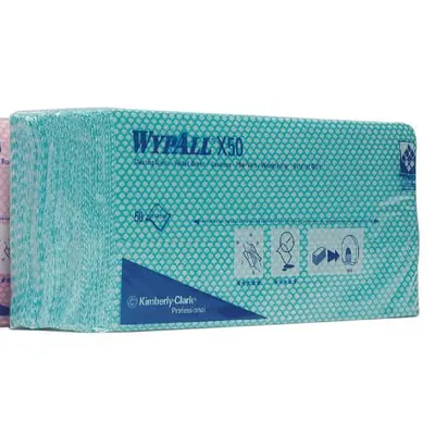 Immagine prodotto di Panni WYPALL X50 verdi/7442 25 x 42 cm, confezione da 50