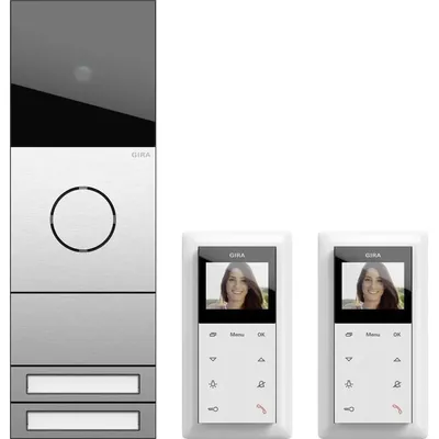 Produktbild von ZFH-Paket Video System 106 Edelstahl 2417000