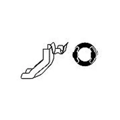 Produktbild von HJS 82 12 2134 Halter Schalldämpfer Auspuffhalter für BMW 5 Limousine (E34) 5 Touring (E34)