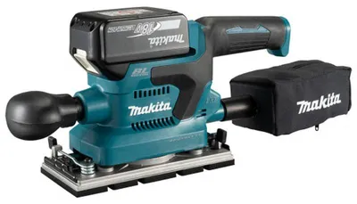 Image de Ponceuse vibrante 2x5Ah 18V LXT ® MAKITA DBO382RTJ en MAKPAC