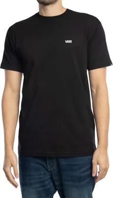 Produktbild von Vans Logo-T-Shirt für die linke Brust, Schwarz XS