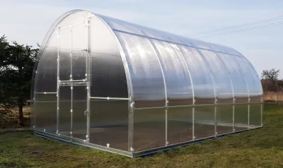 Produktbild von Gewächshaus 22 HKP 6 mm, Grundfläche 6 m²- Abmessungen: 200 x 300 cm (L x B)