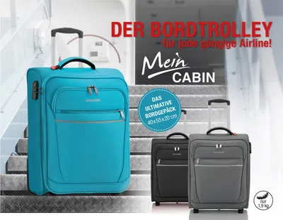 Obrázek produktu pro travelite Trolley Cabin 2w Trolley Black black 49cm