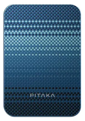 Produktbild von Pitaka PBQ2403, 5000 mAh, Quick Charge 2.0, Kabelloses Aufladen, Blau