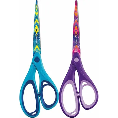 Produktbild von Maped 469212 Craft Scissors Cosmic Teens 21 Cm Asymmetrical Pointed Blue Pink