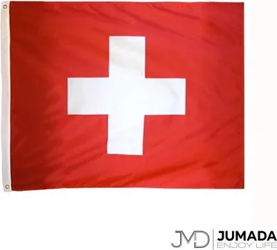 Immagine prodotto di Jumadas Bandiera svizzera - Bandiera Svizzera - Bandiera Svizzera - Bandiere - Poliestere - 150 x 90 cm
