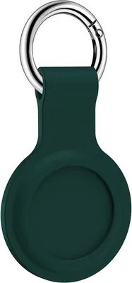 Obrázek produktu pro Klíčenka Jumada kompatibilní s Apple AirTag (2 kusy) – ochranný silikonový držák a pouzdro – zelená barva