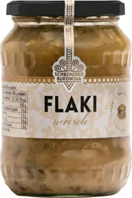 Zdjęcie produktu dla Flaki w bulionie 420 ml - Schronisko Bukowina