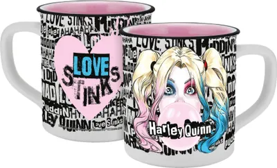 Produktbild von Tasse Harley Quinn Emaille-Optik 400ml