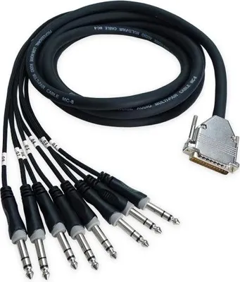 Zdjęcie produktu dla keepdrum Multicore Cable sna56-8 DB-25 zu 8x TRS-Klinke 3m