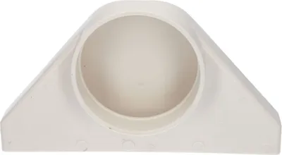 Produktbild von Europart Umlenkstück Abluftkanalumlenkstück Kanalumlenkung Luftkanalumlenkung Zuluftkanalumlenkbogen 100er ultraflach 90 Rundrohr 100mm auf 234x29mm Belüftung Dalap 6013