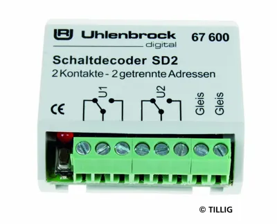 Produktbild von Tillig Schaltdecoder SD 2 66836