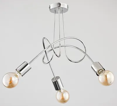 Zdjęcie produktu dla Żyrandol Tango chromowany 3xE27x60W metal wym:41x48x48cm IP20 Alfa