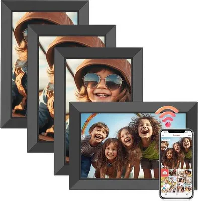 Produktbild von 10,1 inch digitale fotolijst mit 32 GB Speicher - HD IPS Touchscreen, SD- und USB-Kartenunterstützung