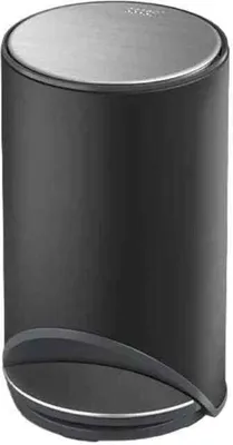 Produktbild von JOSEPH JOSEPH Arc Easy-Push Mattschwarzer Pedaleimer 10L