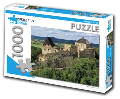 Obrázek produktu pro PUZZLE TOURIST č. 72 - Hrad Točník - 1000 dílků