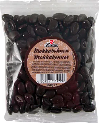 Produktbild von Rexim Mokkabohnen Zartbitter 250g
