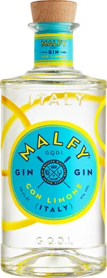 Produktbild von Malfy Gin con Limone (Zitrone) 0,7l - 700ml (41% VOL) - [Enthält Sulfite]