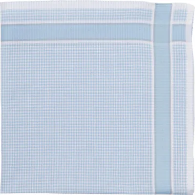 Produktbild von Tiseco Herren Taschentücher Baumwolle Kariert 40x40cm 6er-Set Satinrand