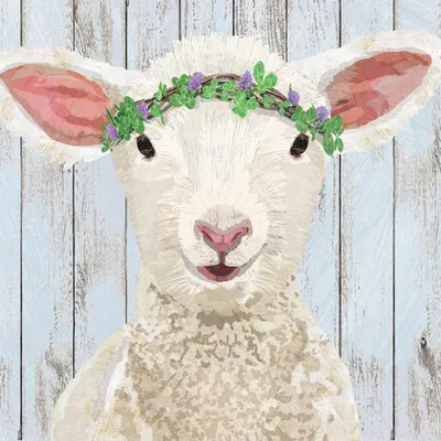 Produktbild von RP 20 Servietten Maisie - Schaf als Portrait 33x33cm