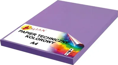 Immagine prodotto di Carta tecnica A4 200g viola denaturata 50 fogli