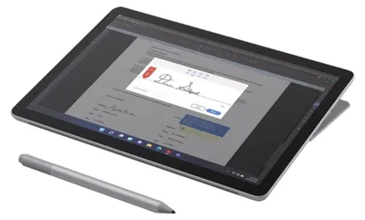 Immagine prodotto di Microsoft Surface Go 4 f. Business Platinum, 10,5" Touch, Intel N200, 8GB RAM, 128GB UFS, Win11 Pro