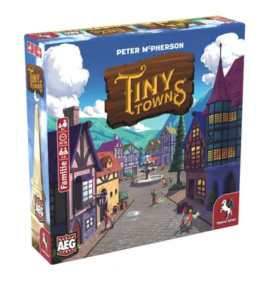 Produktbild von Tiny Towns, Brettspiel