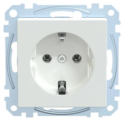 Image de MERTEN Prise 1f akws glz Système M UP IP20 ZP
