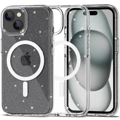 Obrázok produktu pre Tech-Protect Flexair Hybrid Magsafe Iphone 15 Glitter Clear