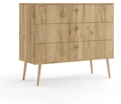 Produktbild von NILSA Kommode – Eiche Gold/Braun